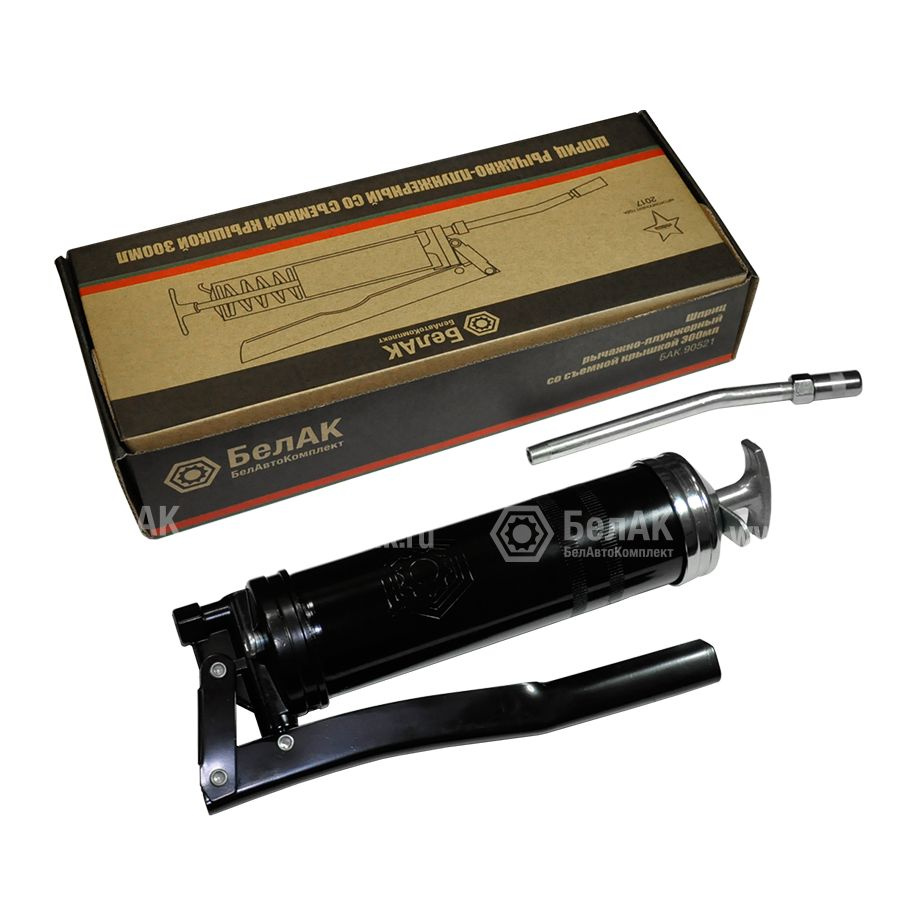 Шприц рычажно-плунжерный 300 мл со съемной крышкой "БелАК" БАК.90521 ...