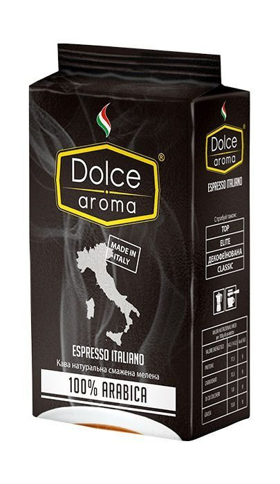 Кофе молотый в/у Dolce Aroma 100%, 250 гр #1