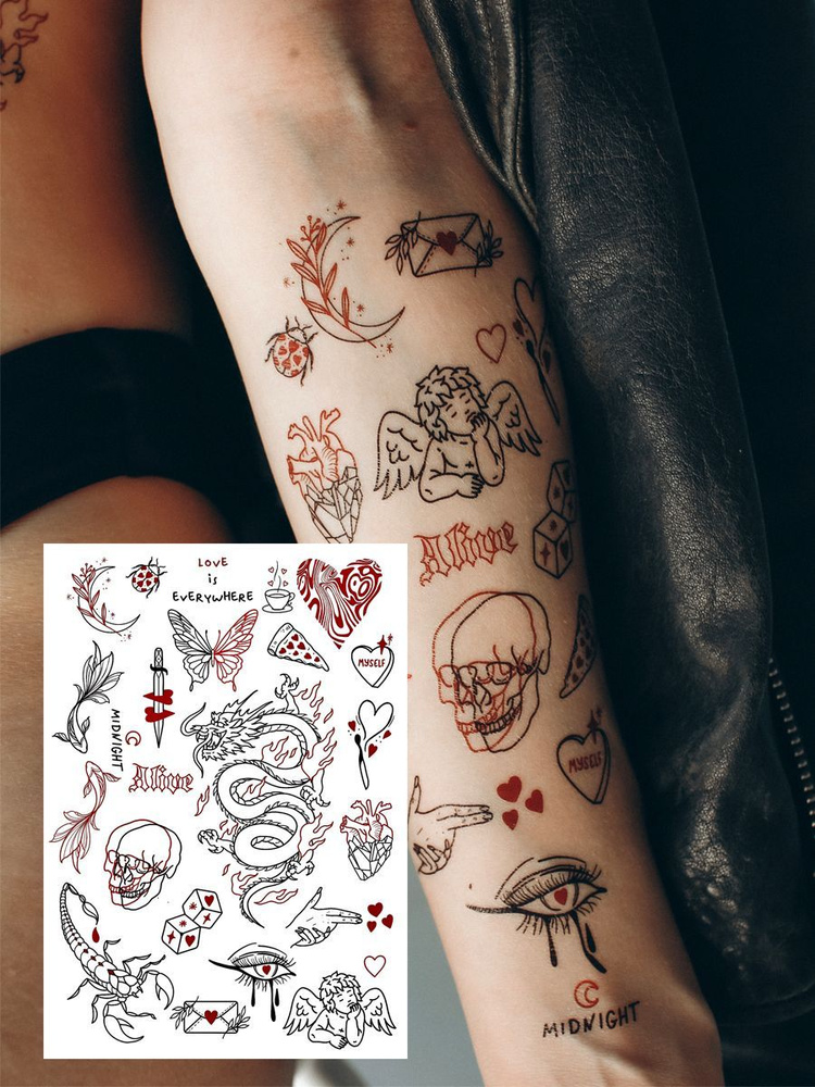татуировки дети рисовать. аниматор рисует принцессу на руки маленькой девочки
