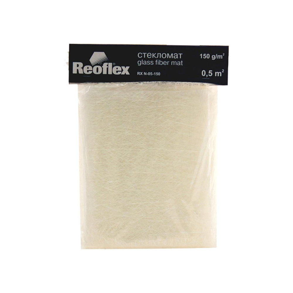 Стекломат Reoflex RX N-05-150 Glass Fiber Mat 150 г./м2 размер 0,5 м2 #1