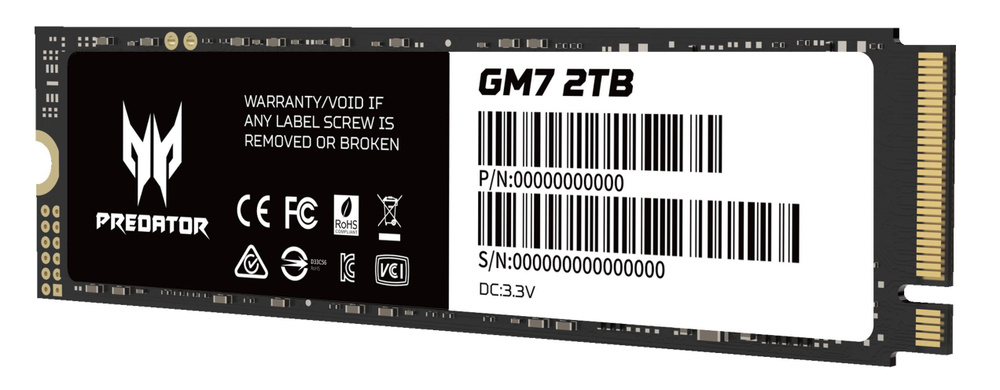Acer Predator GM7 1 To SSD M.2 PCI Express 4.0 NVMe
