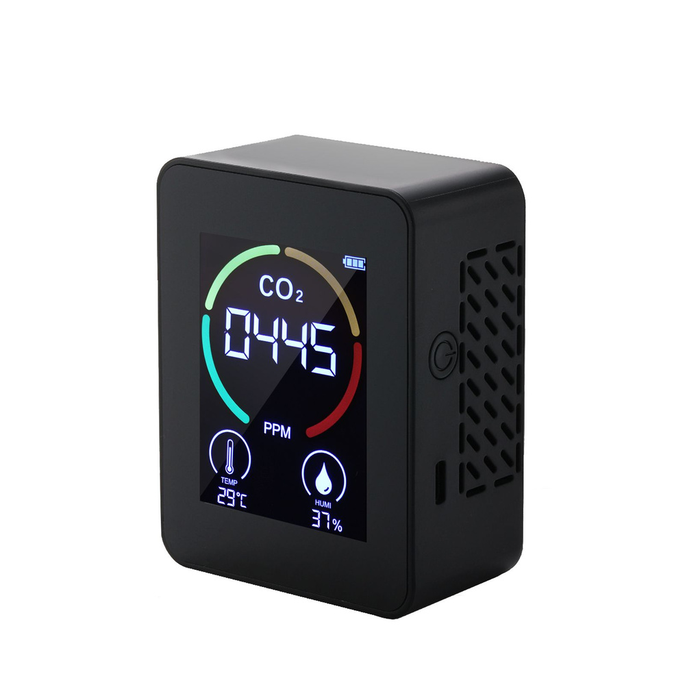 детектор углекислого газа,Определение температуры и влажности в ...