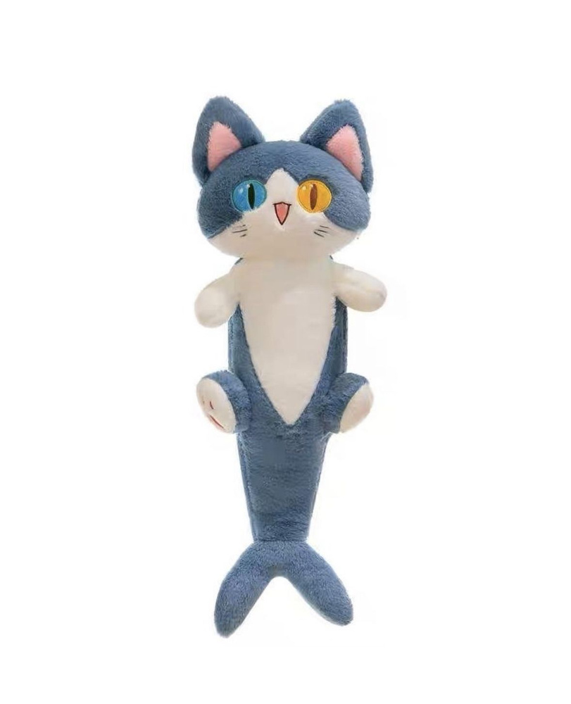 Мягкая игрушка Кот акула, подушка кот, Рыба обнимашка 140 см - купить с  доставкой по выгодным ценам в интернет-магазине OZON (1129142399)