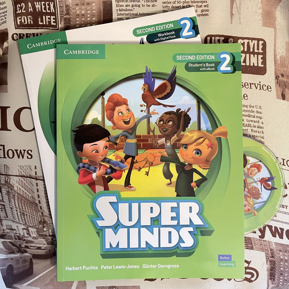 SUPER MINDS 2, 2nd edition - купить с доставкой по выгодным ценам в ...