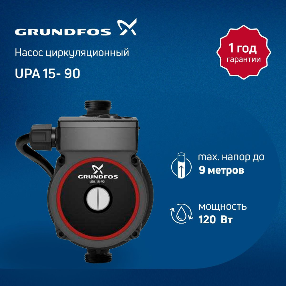 Циркуляционный насос Grundfos насос циркуль UPS_3/4