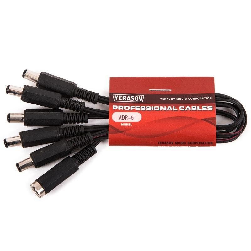 Разветвитель блока питания Yerasov ADR-5 на 5 гитарных педалей - купить ...