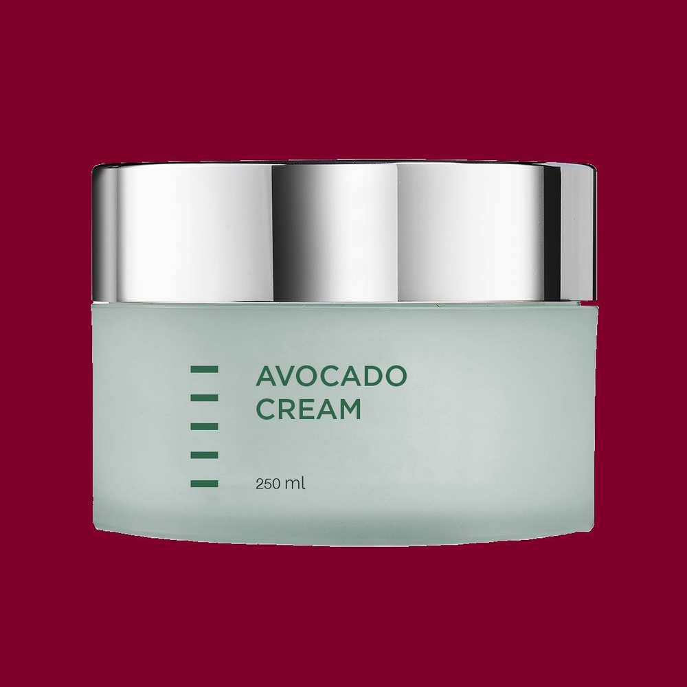 Holy Land AVOCADO CREAM 250 мл. классический смягчающий увлажняющий крем с маслом авокадо, с легким антикуперозным #1