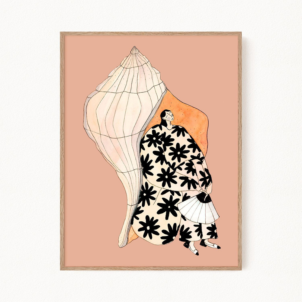 Постер "Seashell Sounds", 21х30 см #1