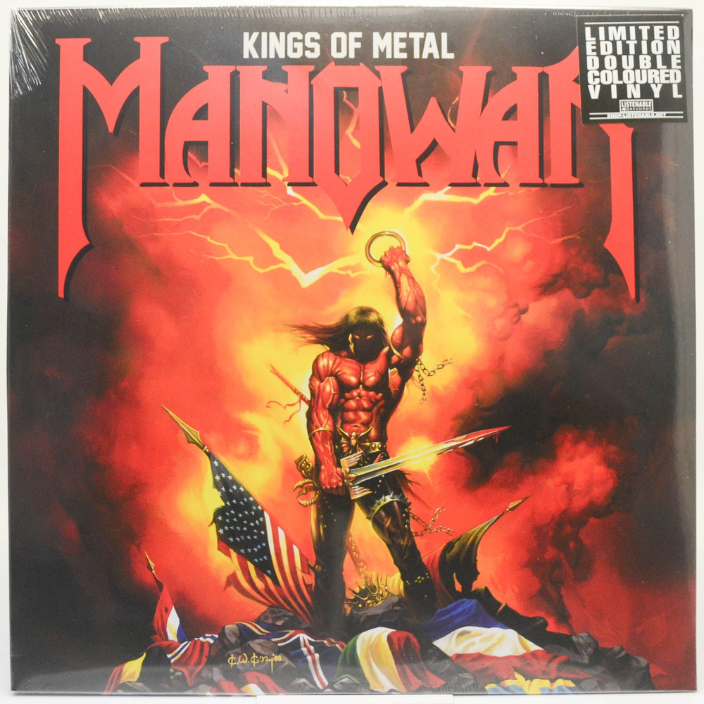 Виниловая пластинка Manowar Kings Of Metal, 1988 Still Sealed (SS)