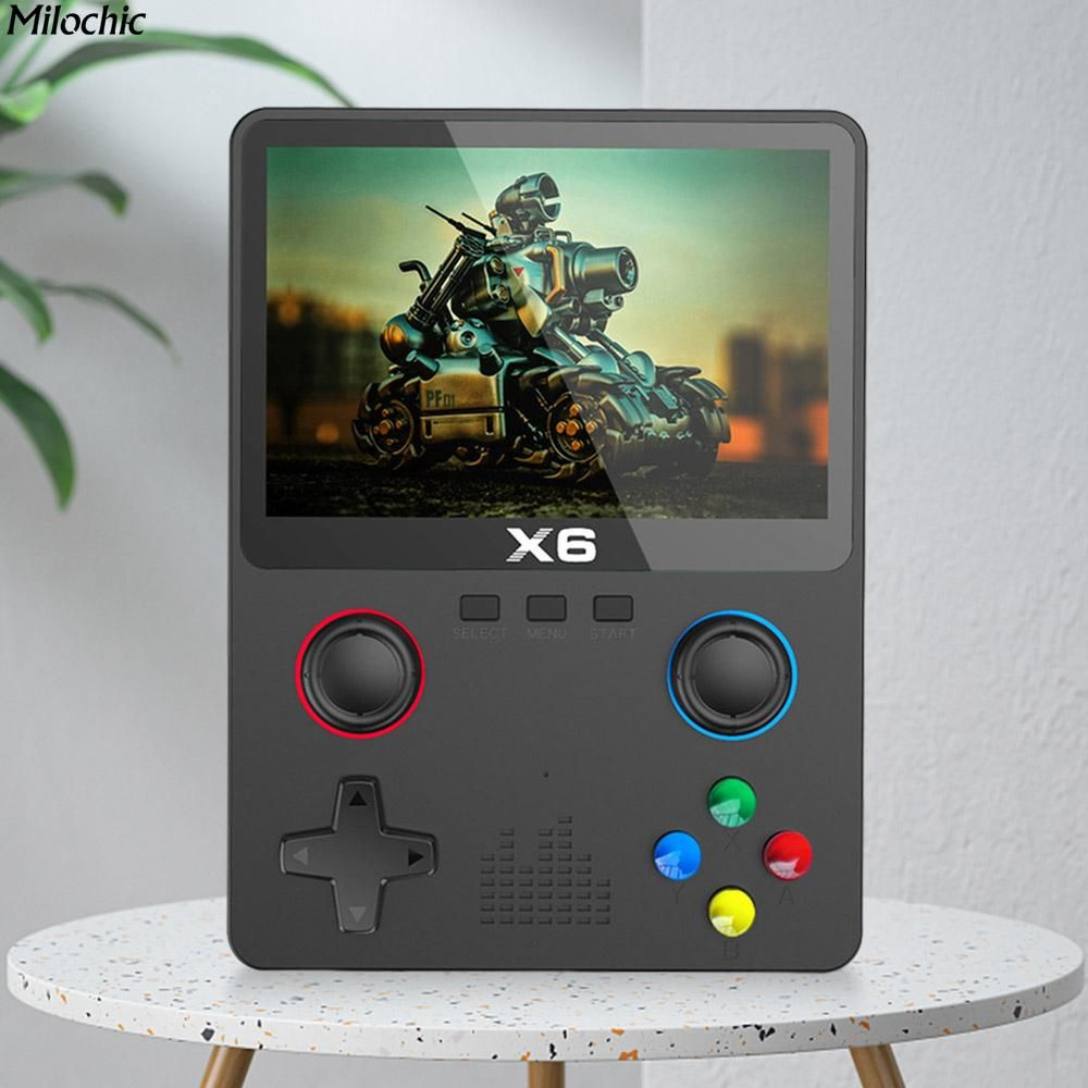 Новейшая портативная игровая консоль X6 с 3,5-дюймовым экраном IPS Mini  Handheld Game - купить с доставкой по выгодным ценам в интернет-магазине  OZON (1126317071)