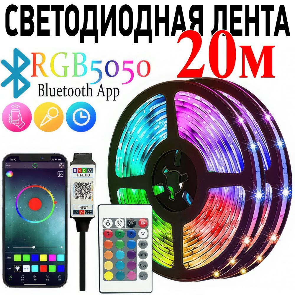 Светодиодная лента Live home, 12В, IP20, 18 LED/m лента светодиодная -  купить по выгодной цене в интернет-магазине OZON (1078426138)