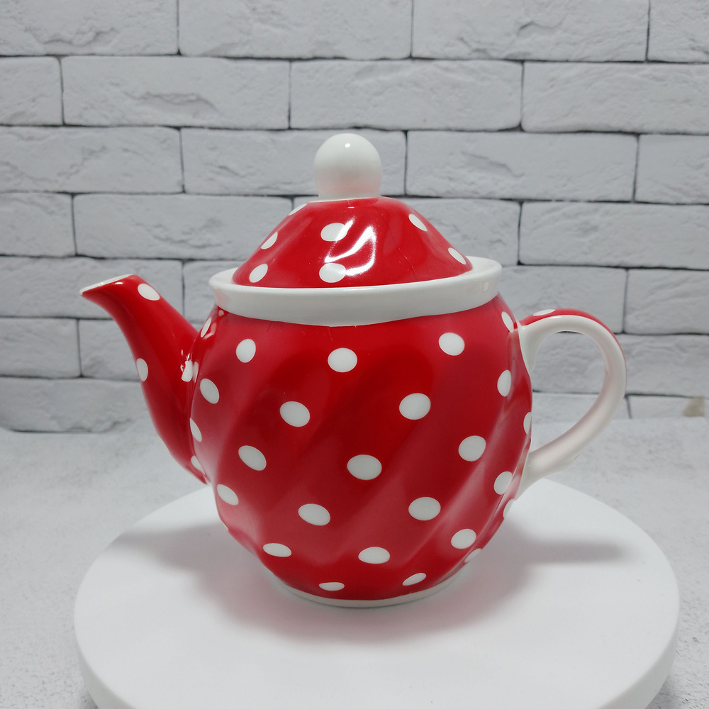 Заварочный чайник 500 мл "Горошек" - купить с доставкой по выгодным ...