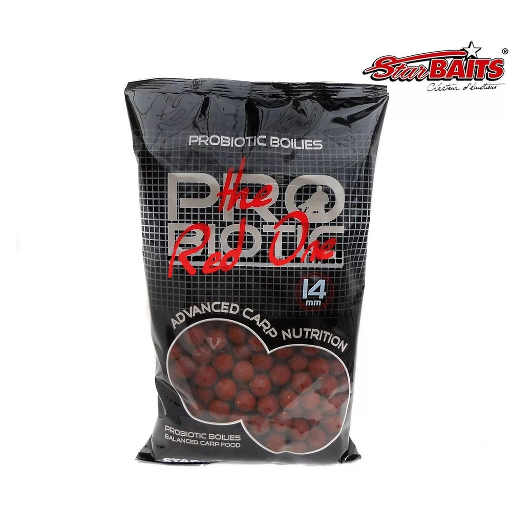 Бойлы Пробиотик 14 мм StarBaits (Старбейтс) - Probiotic Red Shelf Life, 1  кг - купить с доставкой по выгодным ценам в интернет-магазине OZON  (1124416591)