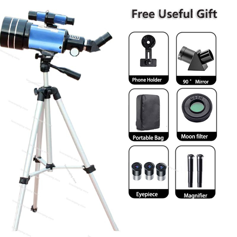 Профессиональный астрономический телескоп 150 раз для космического ...