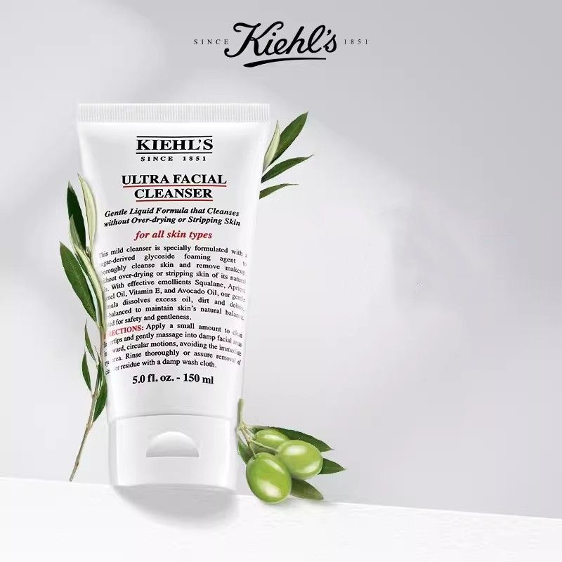 Kiehl's Подходит для всех типов кожи увлажняющее очищающее средство для умывания лица 125 мл  #1