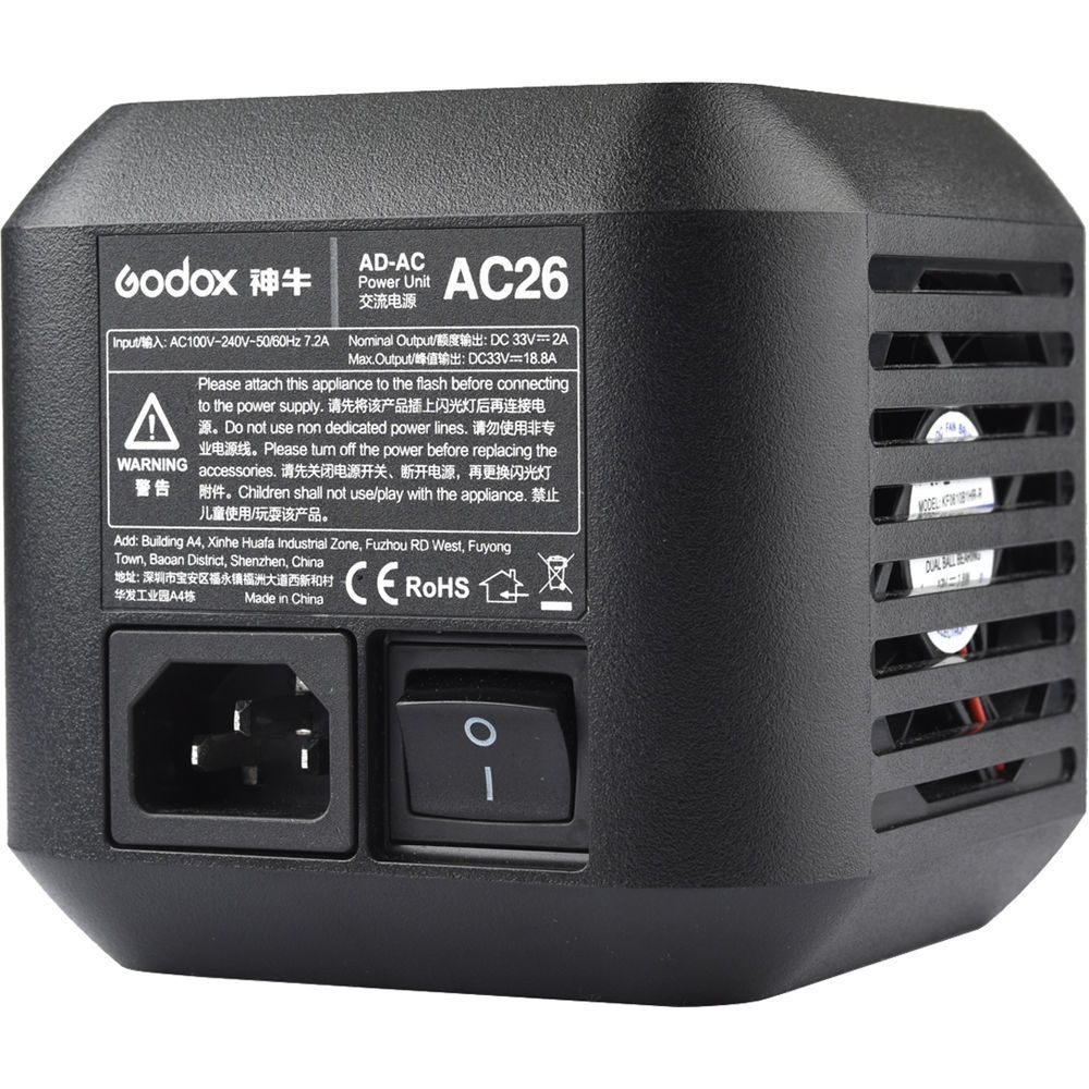 Сетевой адаптер Godox AC26 для AD600Pro #1