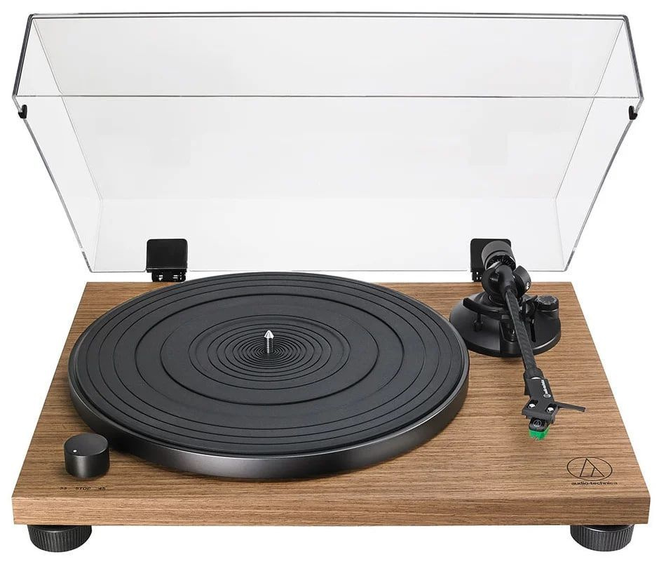 Виниловый проигрыватель Audio-Technica AT-LPW40WN walnut по низкой цене ...