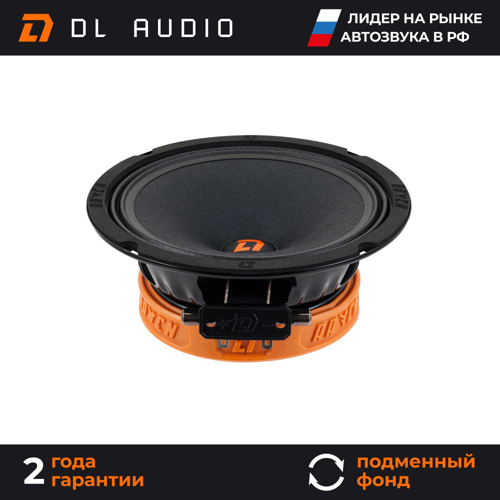 Динамики автомобильные 16 см DL Audio Raven 165 V.2 пара