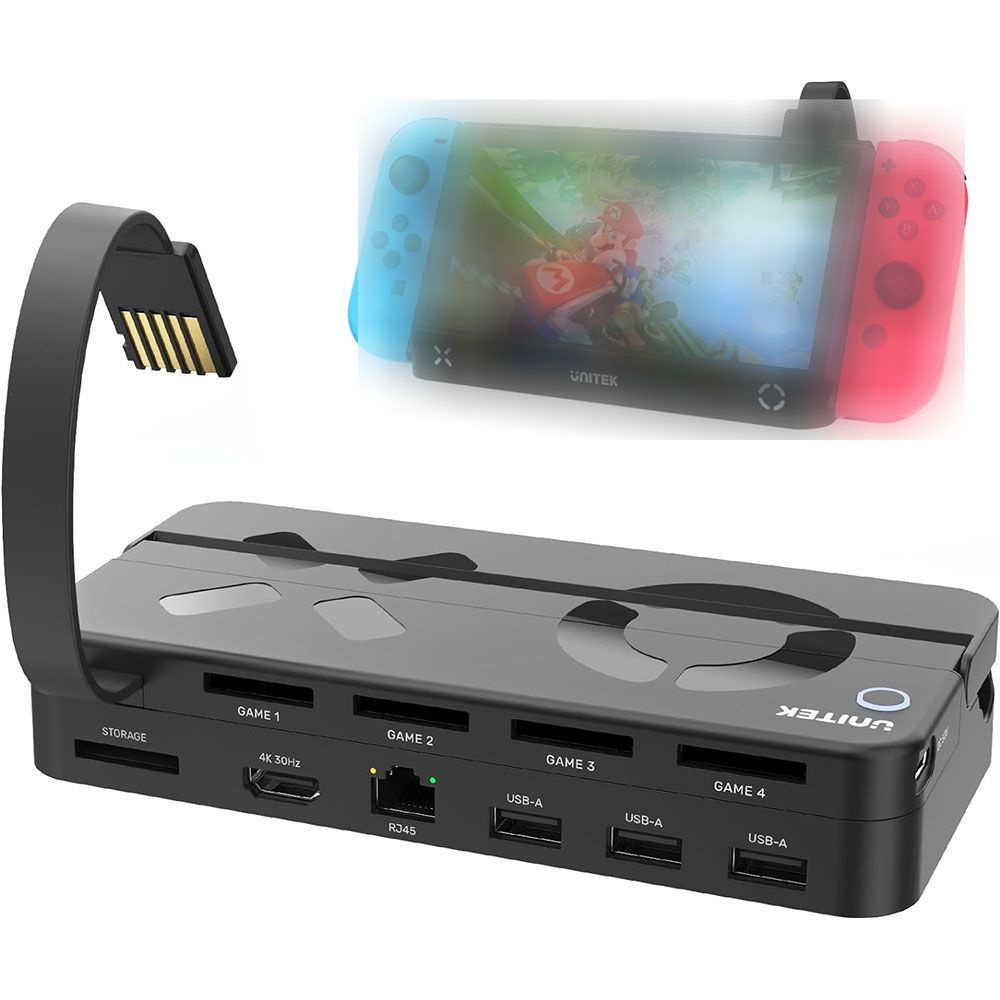 Док-станция Unitek TV Switch Устройство для чтения игровых карт для ...
