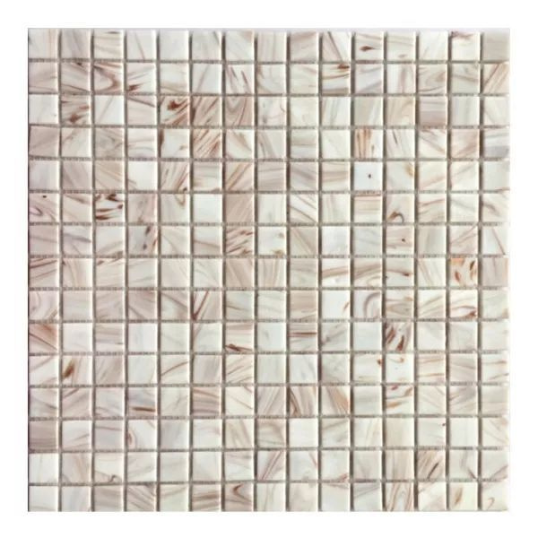 Мозаика Tessare 32,7х32,7х0,4см стекломасса золото-бежевый шт(R15)  #1
