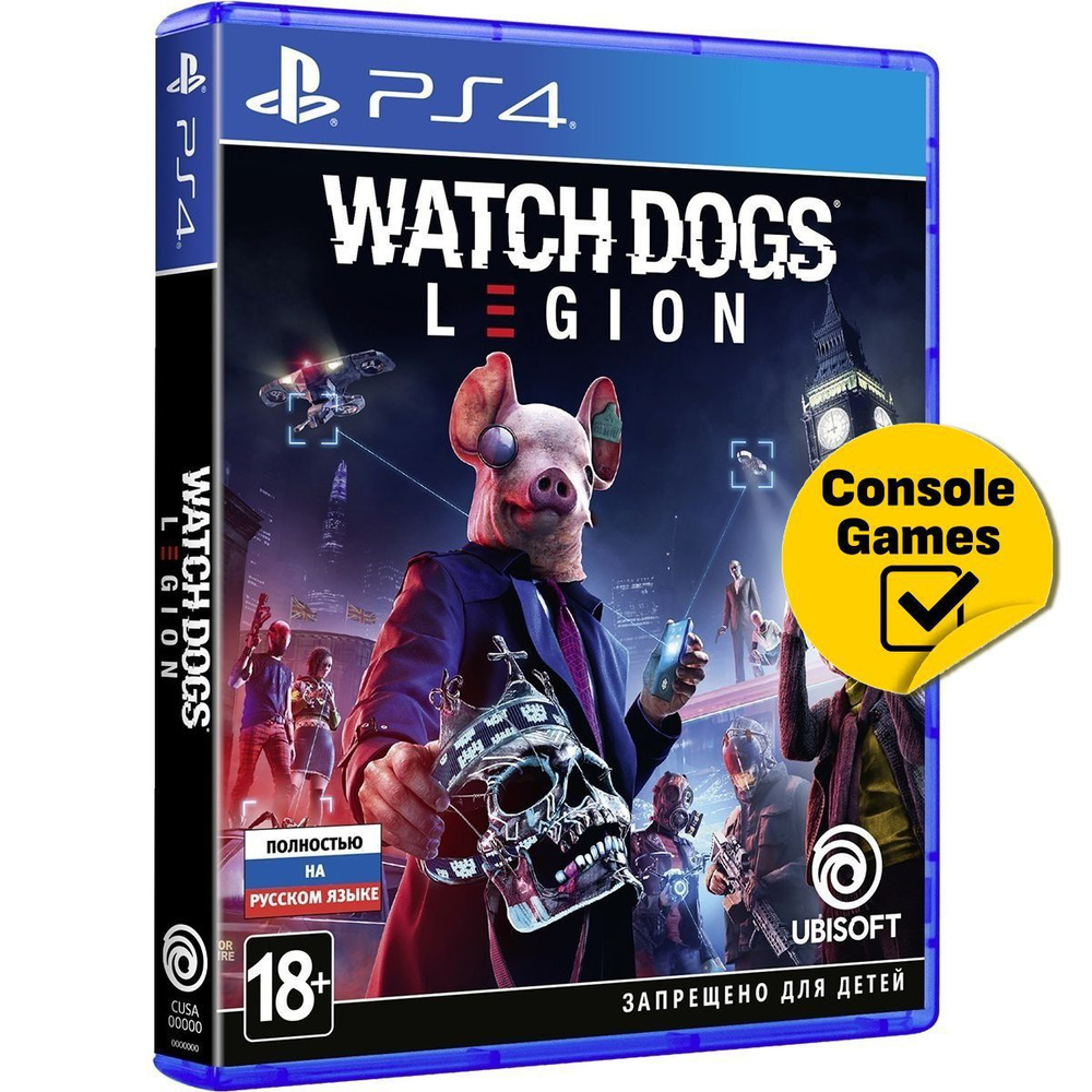 Игра PS4 Watch Dogs Legion (PlayStation 4, Русская версия) #1