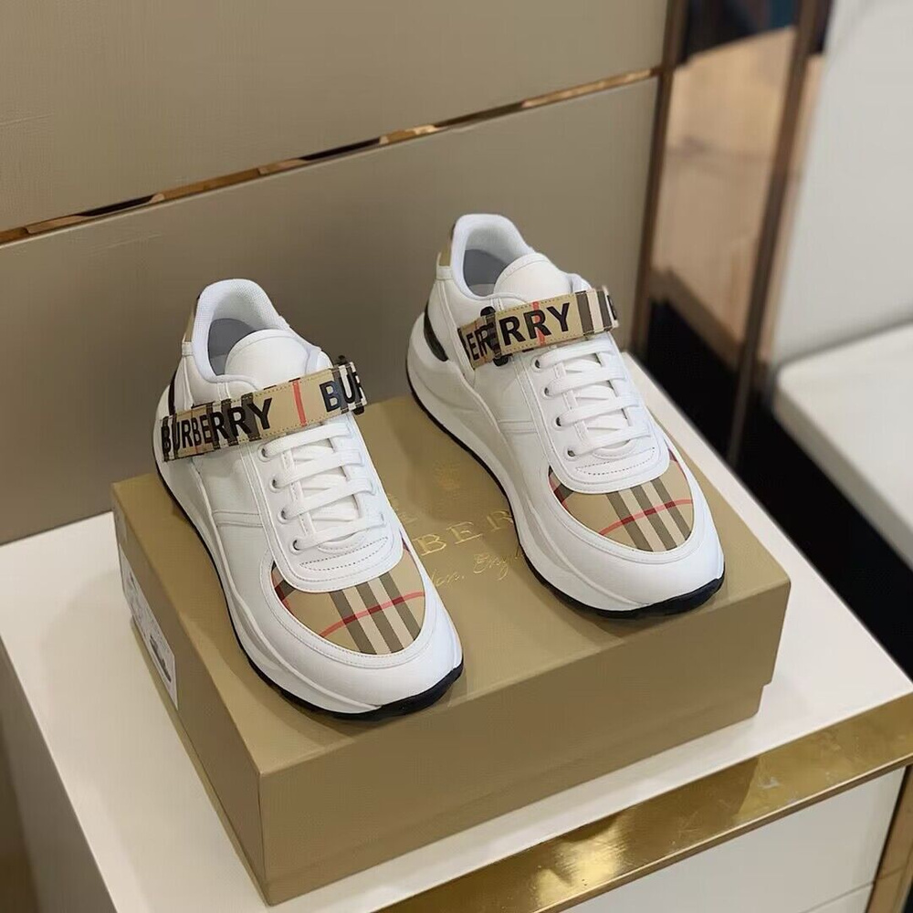 Burberry shoes store mens gold