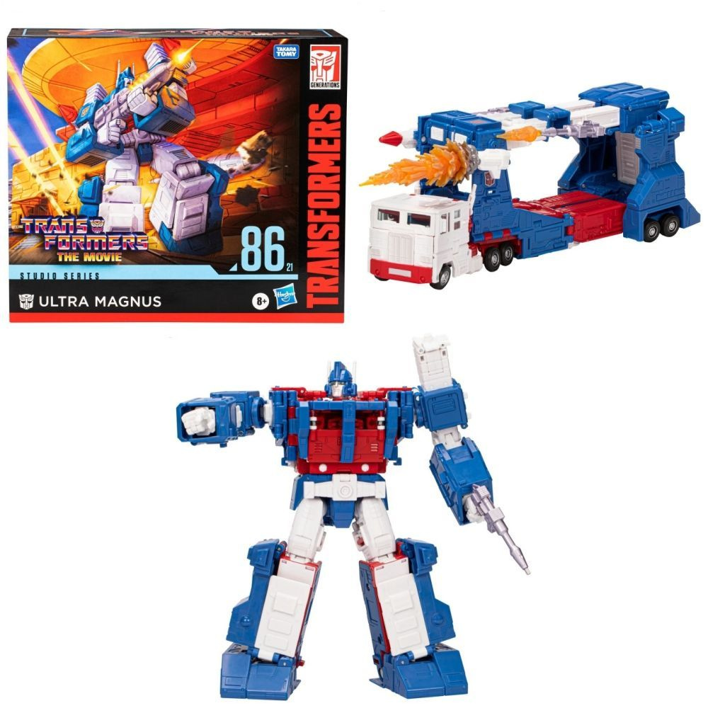 Hasbro Трансформеры Игрушки студии серии Commander Class The Transformers:  Фильм SS-86-21 Ultra Magnus F6162 - купить с доставкой по выгодным ценам в  интернет-магазине OZON (1269305663)