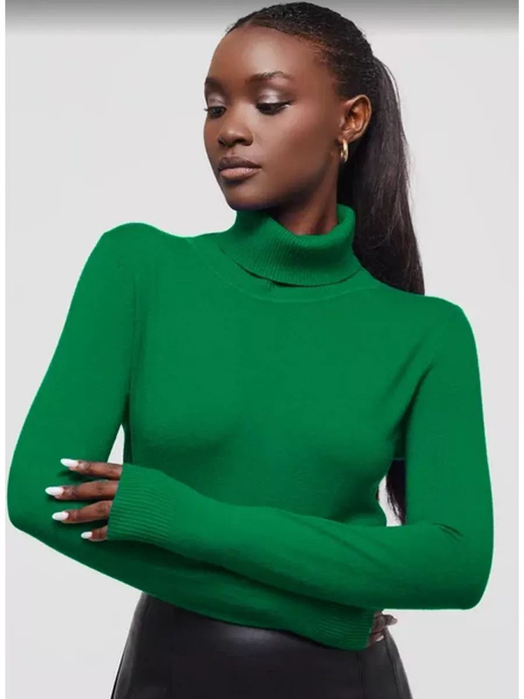 Green shop turtleneck zara