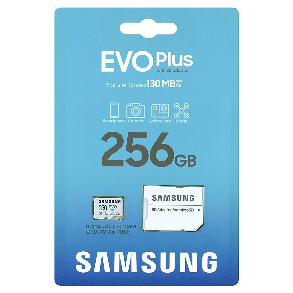 Карта памяти micro sd EVO PLUS 256 ГБ (MB-MD256SA) купить на OZON по ...