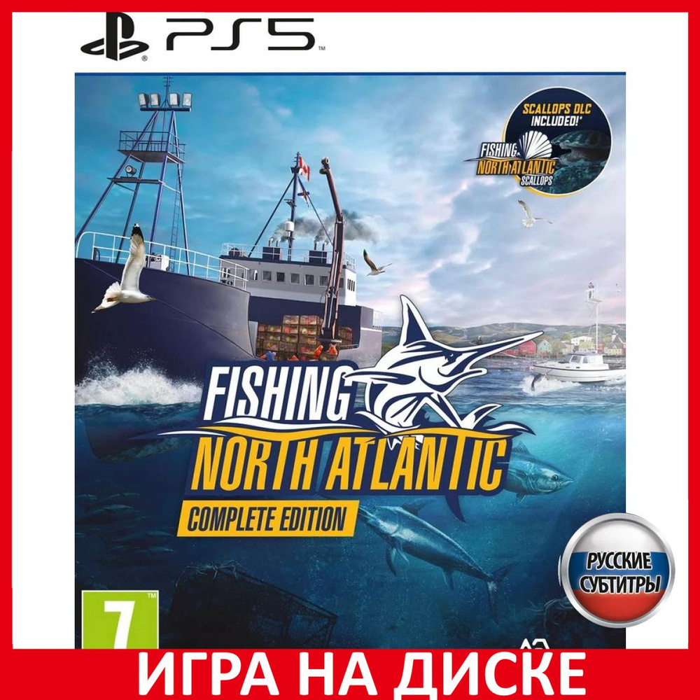 Игра Fishing North Atlantic Complet (PlayStation 5, Русские субтитры)  купить по низкой цене с доставкой в интернет-магазине OZON (691208816)