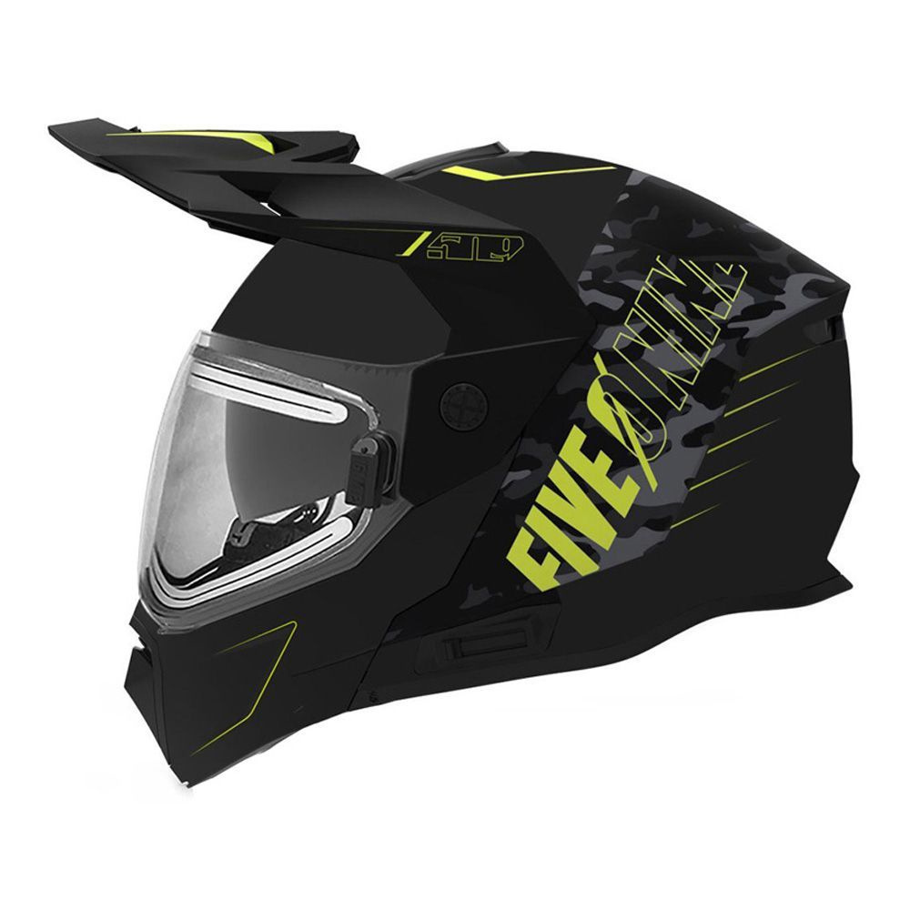 Шлем для снегохода 509 Delta R4 с подогревом, Black Camo, XS #1