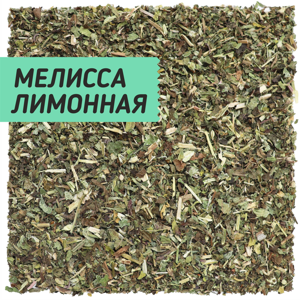 Мелисса сушеная для чая трава 200 гр. / Листья измельченные, чайная ...