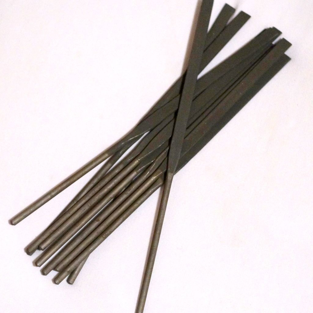 Набор 3 шт. надфиль плоский тупоносый 160/80 №0 СССР (самый грубый ...