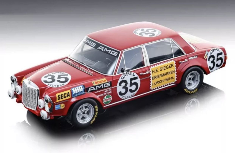 Машинка Hot Wheels Premium Mercedes-Benz 300 SEL 6.8 AMG / Хот