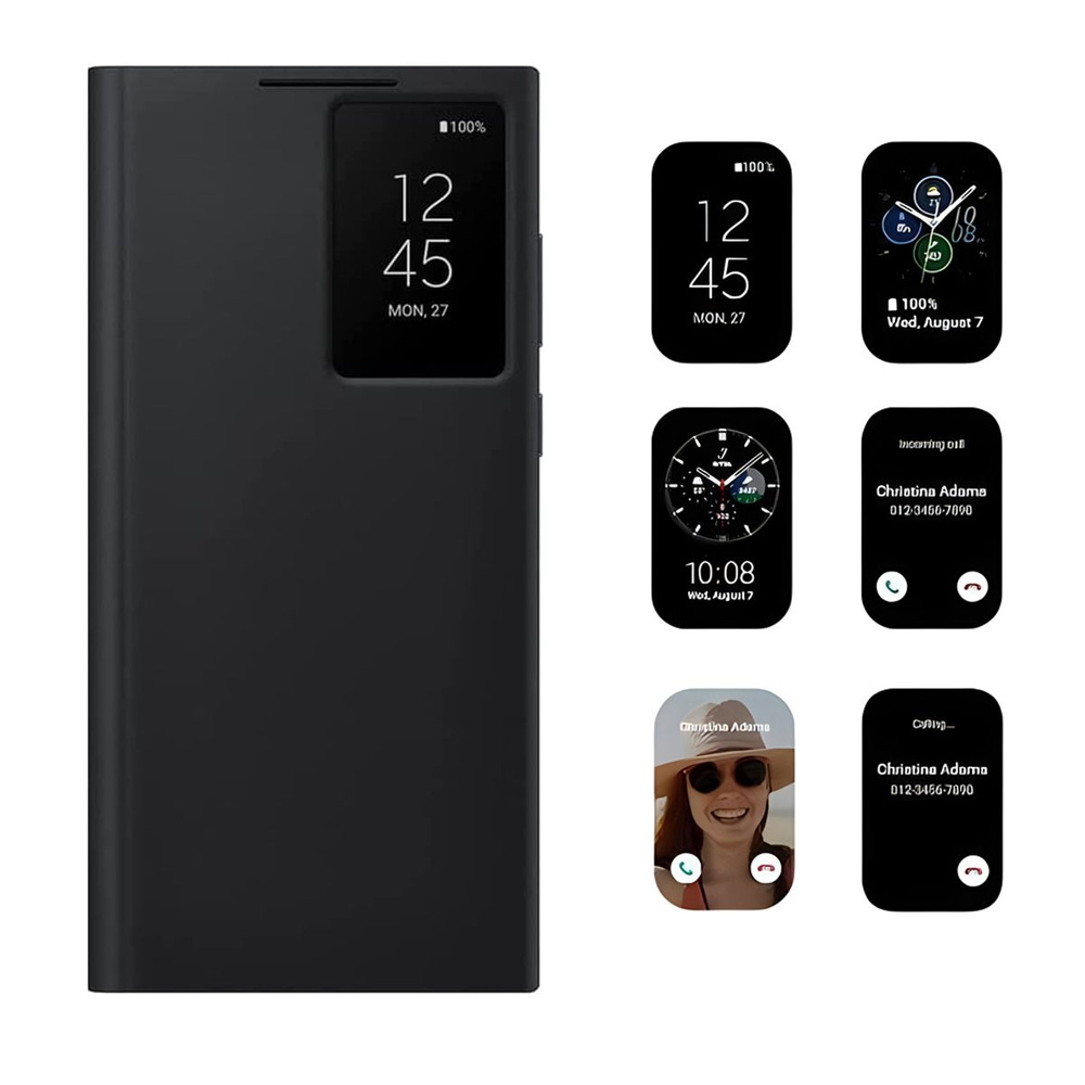 Чехол Smart View Wallet Case S23 Ultra - купить с доставкой по выгодным ...