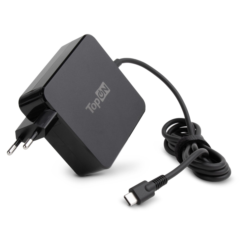 Блок питания TopON для ноутбука Lenovo 100W кабель Type-C, Power ...