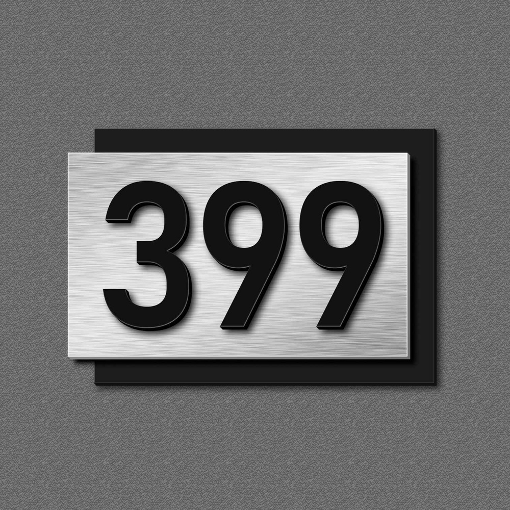 Цифры на дверь, табличка с номером 399 #1