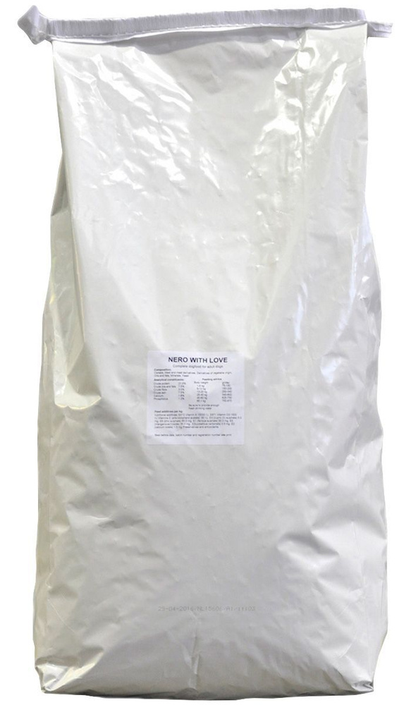 Сухой корм NERO GOLD DOG ADULT NERO CROC ECONOMY WITH LOVE для взрослых ...