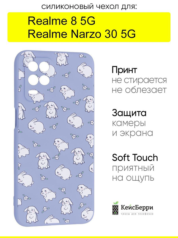 Чехол для Realme Narzo 30 5G / Realme 8 5G, серия Soft #1