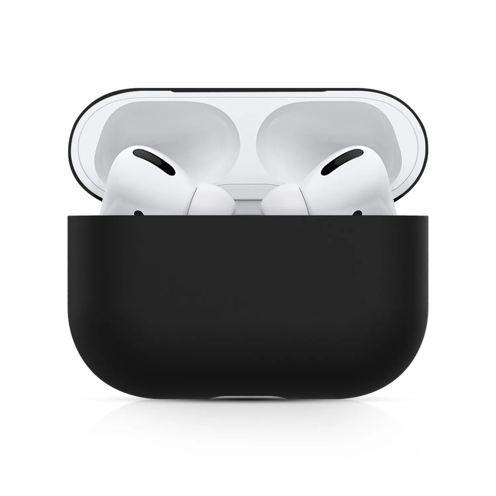 Ультратонкий Силиконовый чехол для наушников AirPods Pro / Чехол на Аirpods Pro / Кейс для Эпл Аирподс #1