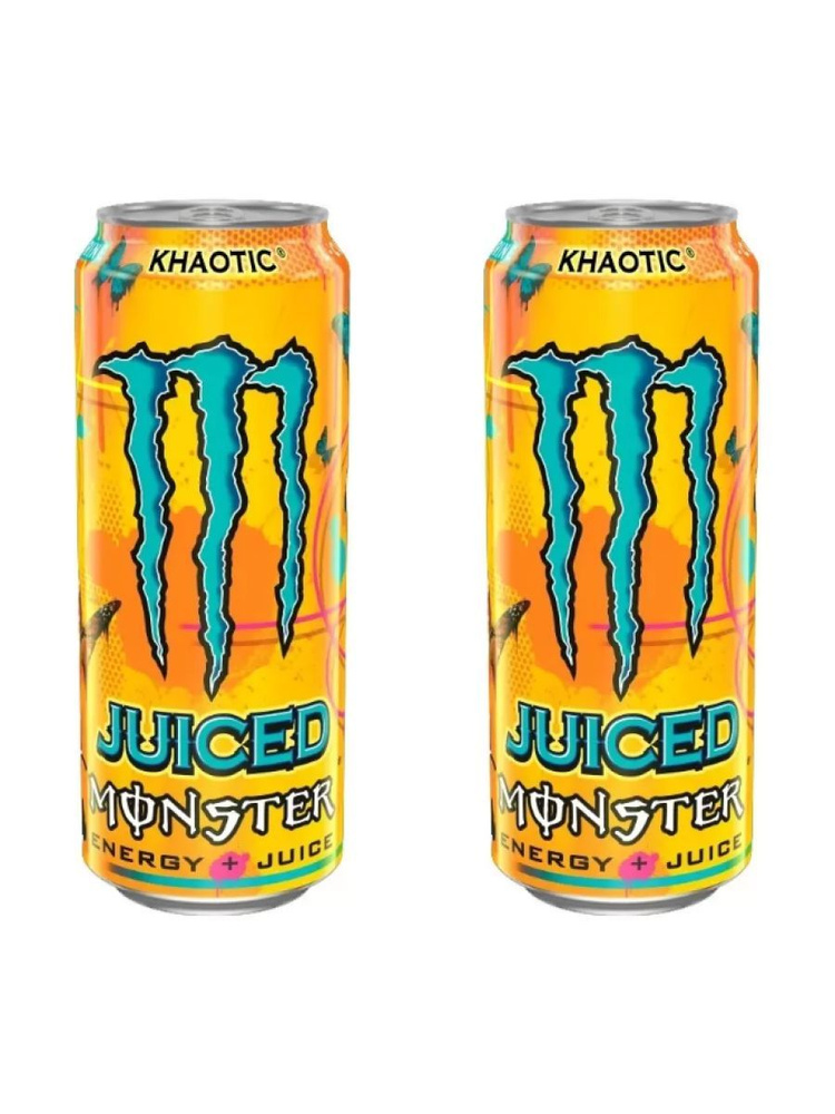 Напиток энергетический Monster Khaotic Монстер Кхаотик 500мл х 2шт  #1