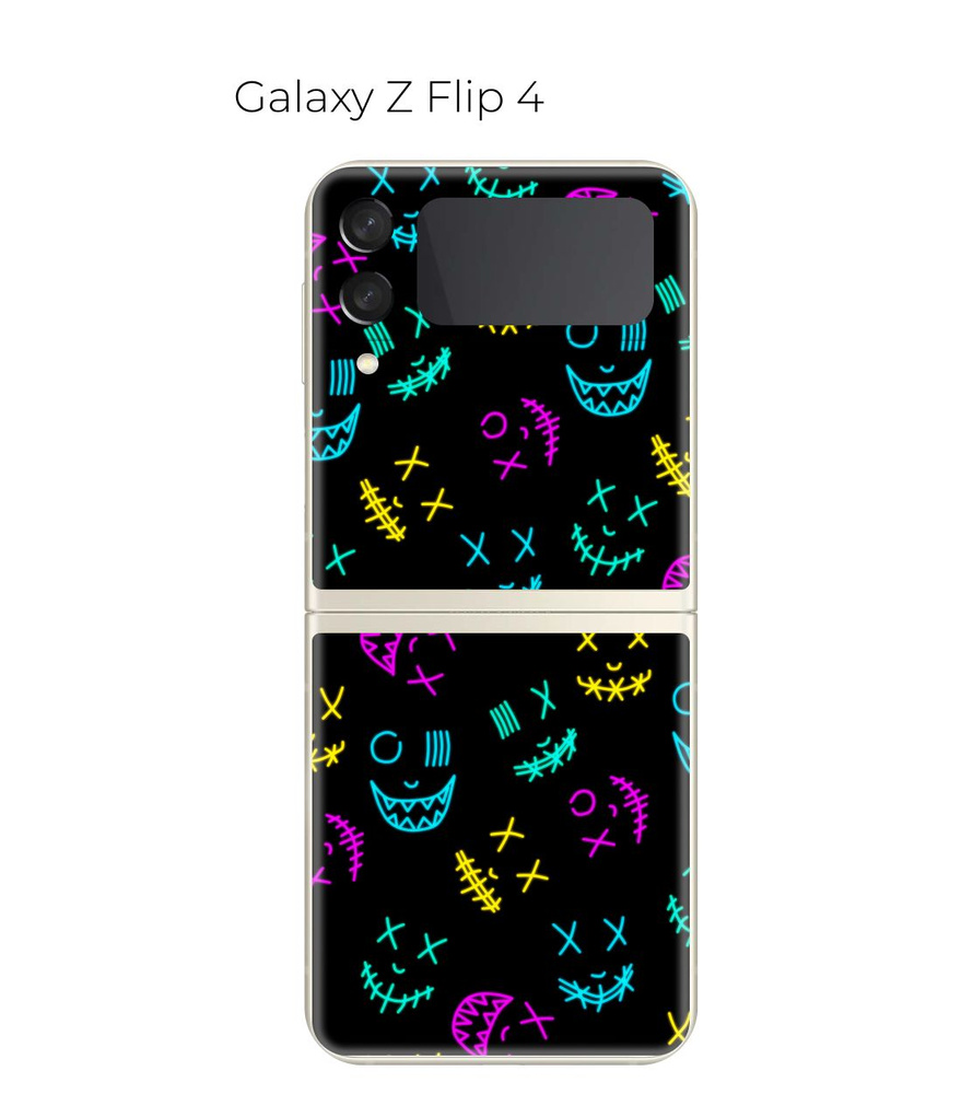 пленка на Galaxy Z Flip 4 на крышку телефона защитная пленка для Galaxy Z Flip 4  #1