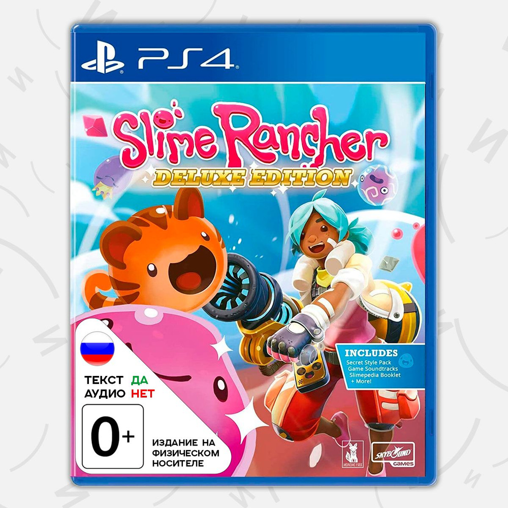 Игра Slime Rancher (PlayStation 5, PlayStation 4, Русские субтитры) купить  по низкой цене с доставкой в интернет-магазине OZON (1261612746)