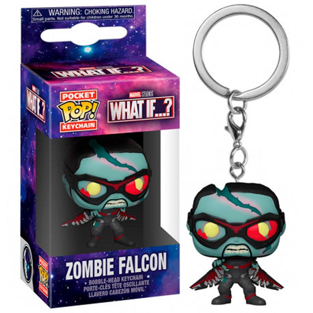 Брелок для ключей Funko. Зомби Сокол (Zombie Falcon) #1