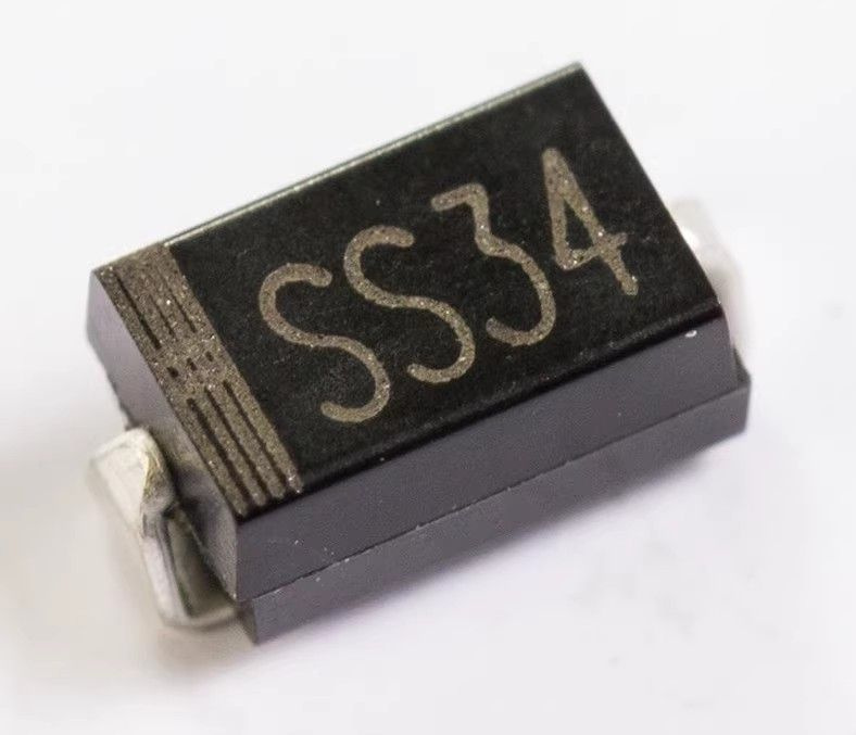 SS34, Диод Шоттки, 40V, 3А, корпус SMC, набор 10шт - купить с доставкой ...