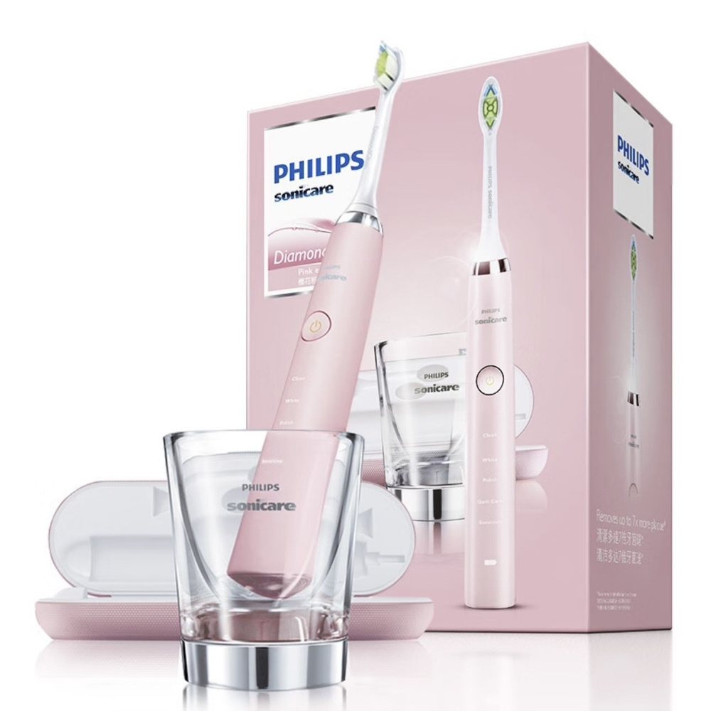 Philips Sonicare Электрическая зубная щетка HX9362, розовый #1