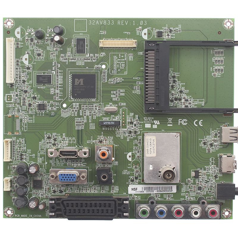 Плата управления для телевизора 32AV833 main BD Rev:1.03, Toshiba ...
