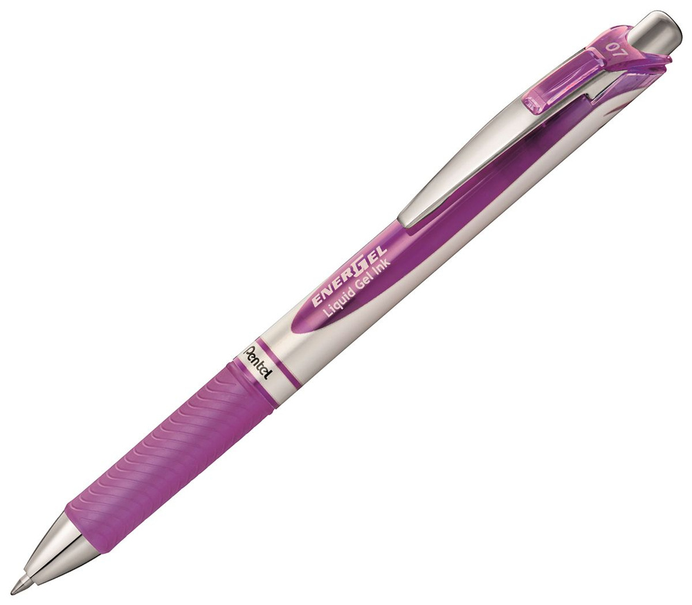 Ручка гелевая PENTEL ENERGEL BL77-VO VIOLET фиолетовые чернила #1