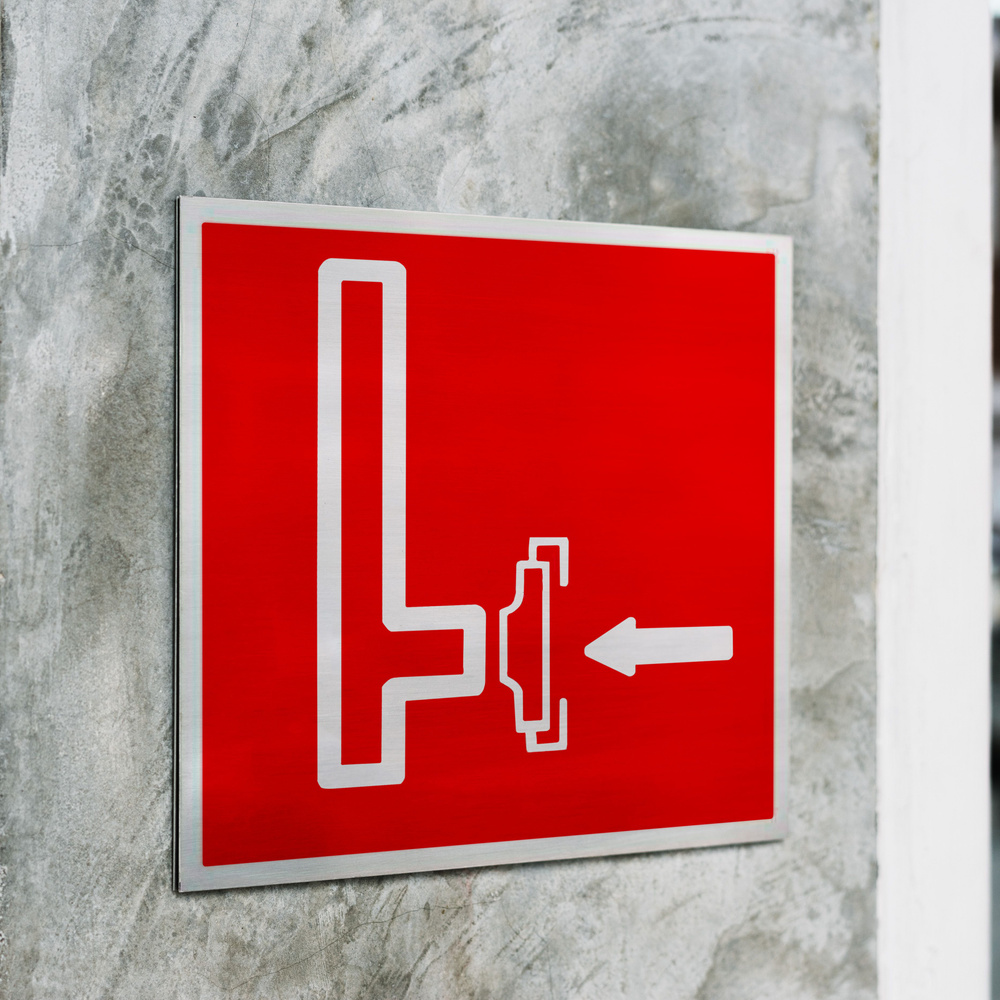 Табличка F08 "Пожарный сухотрубный стояк" 500x500 мм, 50 см - купить в ...