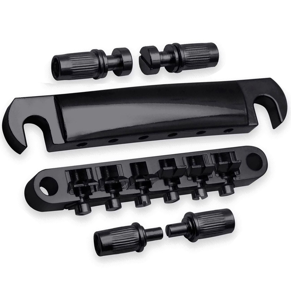 Набор гитарного бриджа и струнодержателя Tune-O-Matic TOM для ...